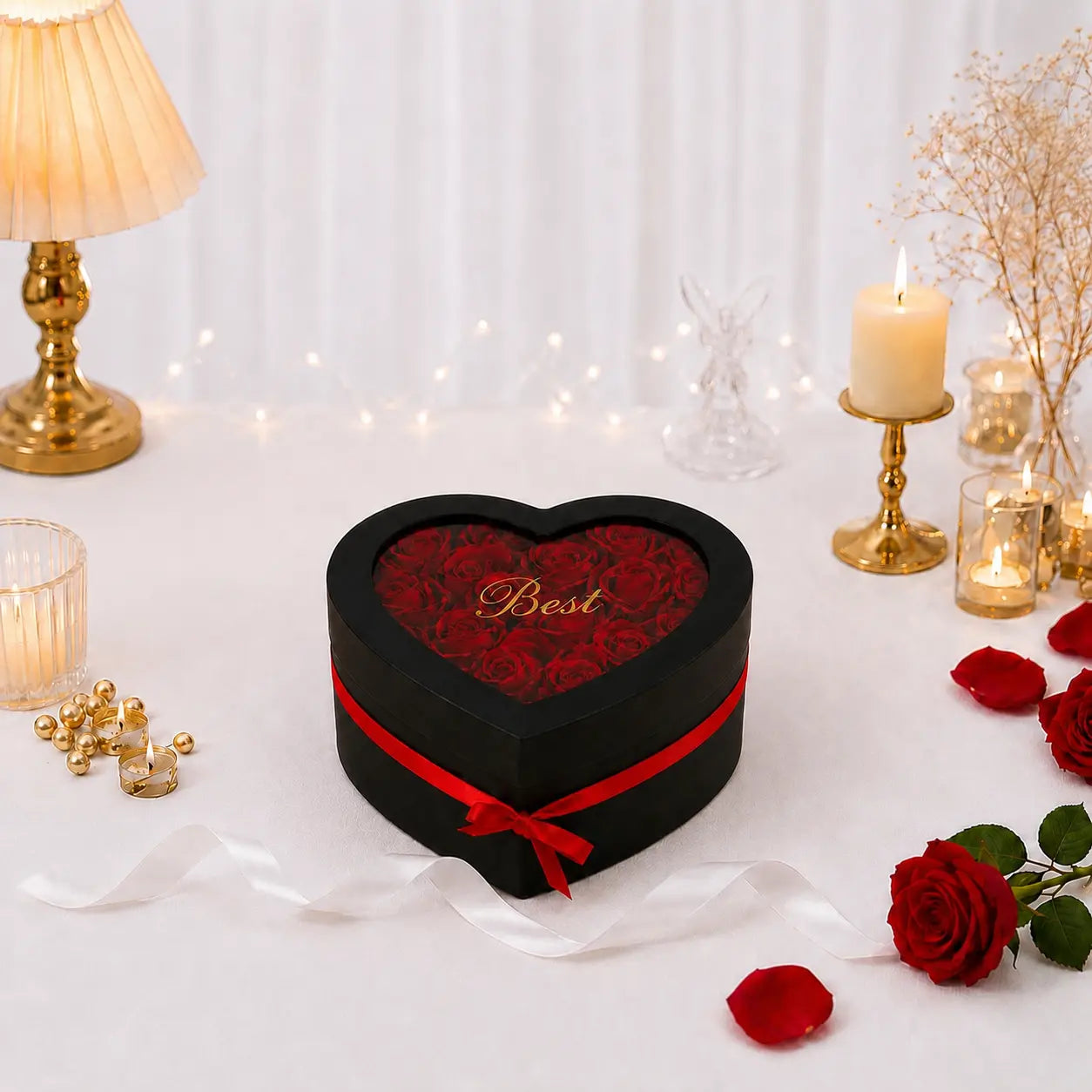 Coeur de Roses éternelles Jiina